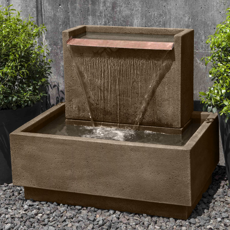 Concrete Fountain, Brownstone 