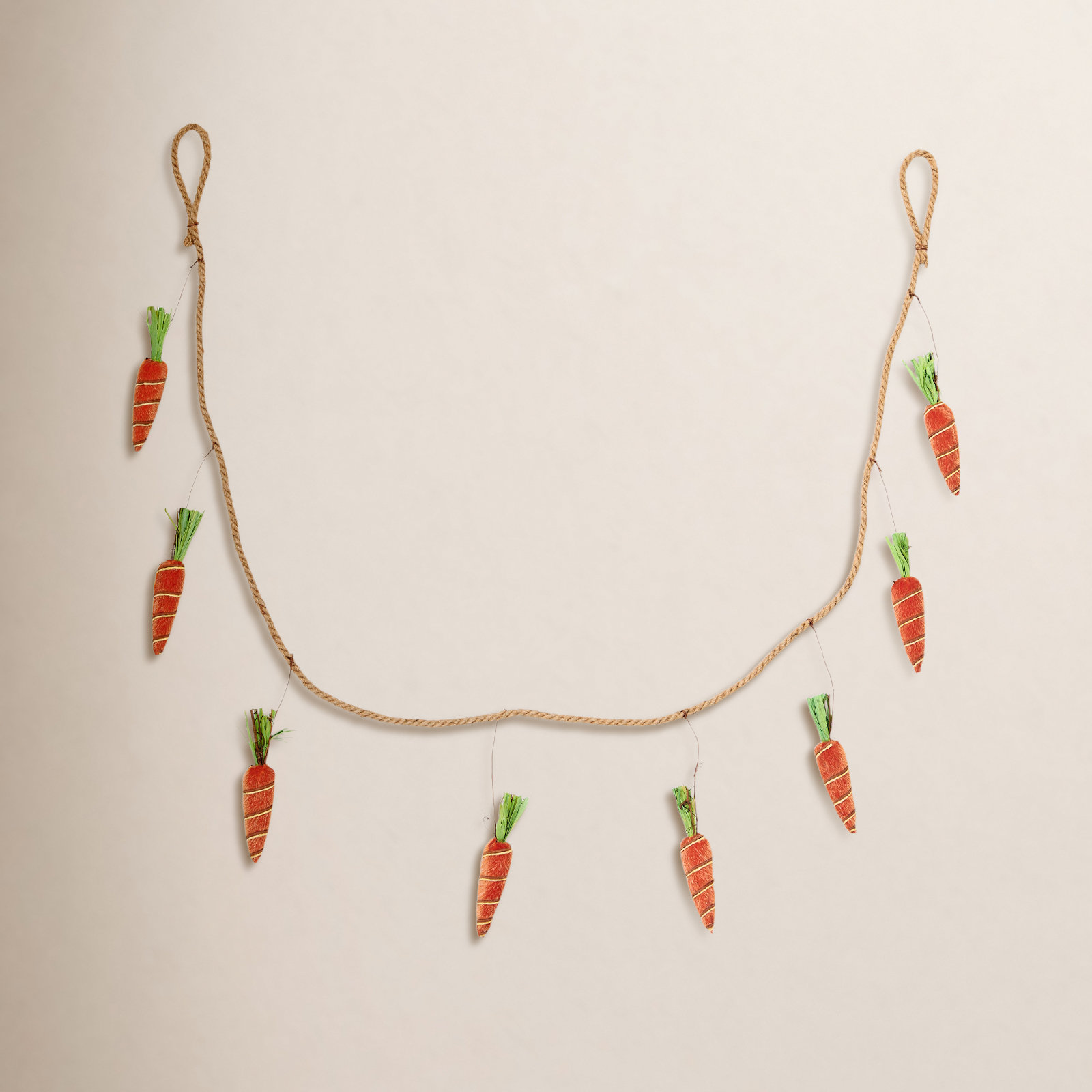 71" Carrot Garland