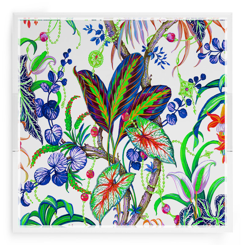 Plateau décoratif Amazonia, Classique, L 18 po x P 18 po x H 2 po