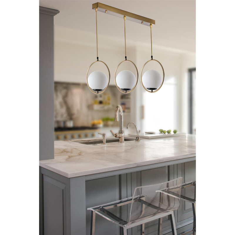 Delsur 3 - Light Kitchen Island Pendant