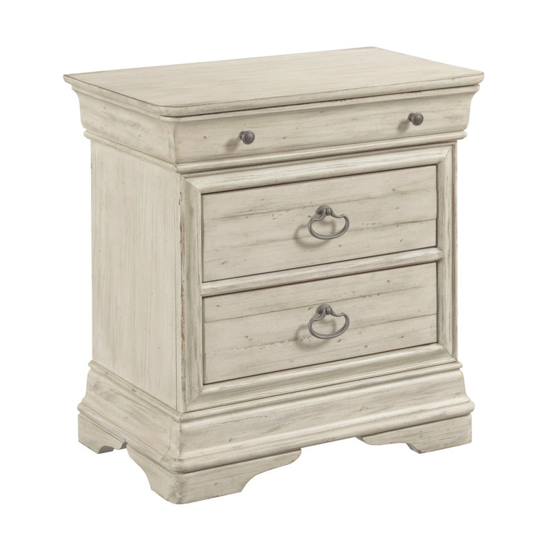 Shaylene 28'' W Solid Wood Nightstand