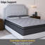 Matelas hybride mi-ferme 12 po avec mousse viscoélastique gélifiée rafraîchissante-519873949-519873948