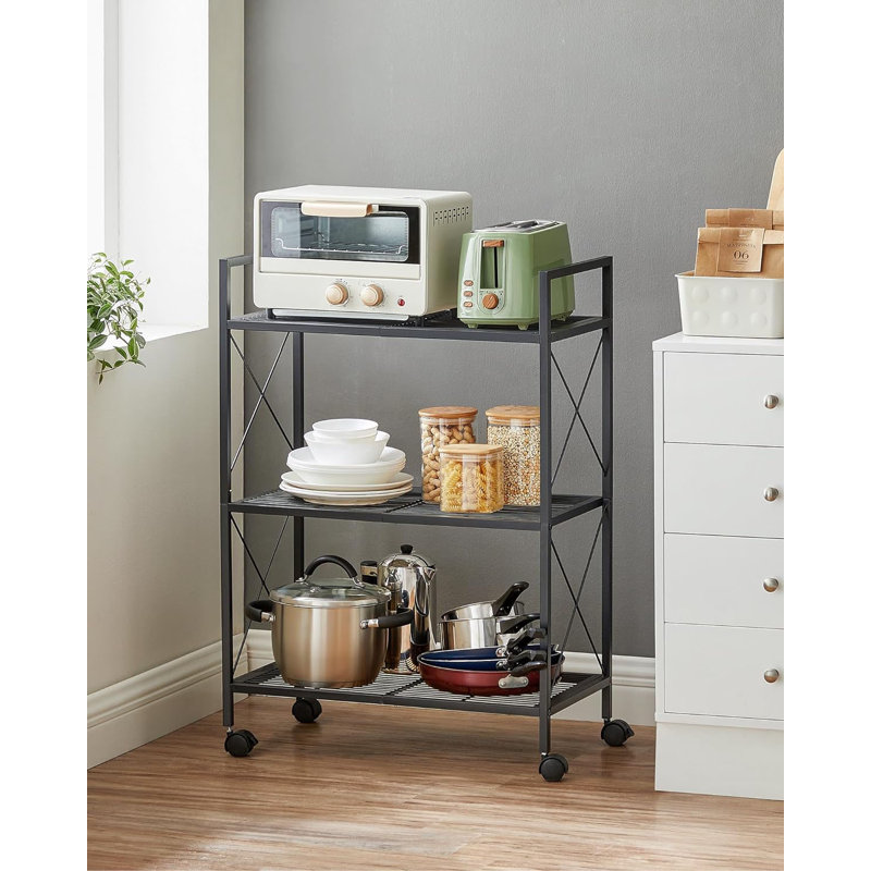 Étagère de rangement Nordic Hygge, Noir, noir, noir, noir, H 33,7 po x l 23,58 po x P 12,6 po
