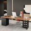  Bureau rectangulaire en bois massif-1635976689-1635976703