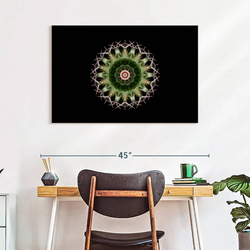 Harnek Mandala Cactus, H 26 po x l 39 po