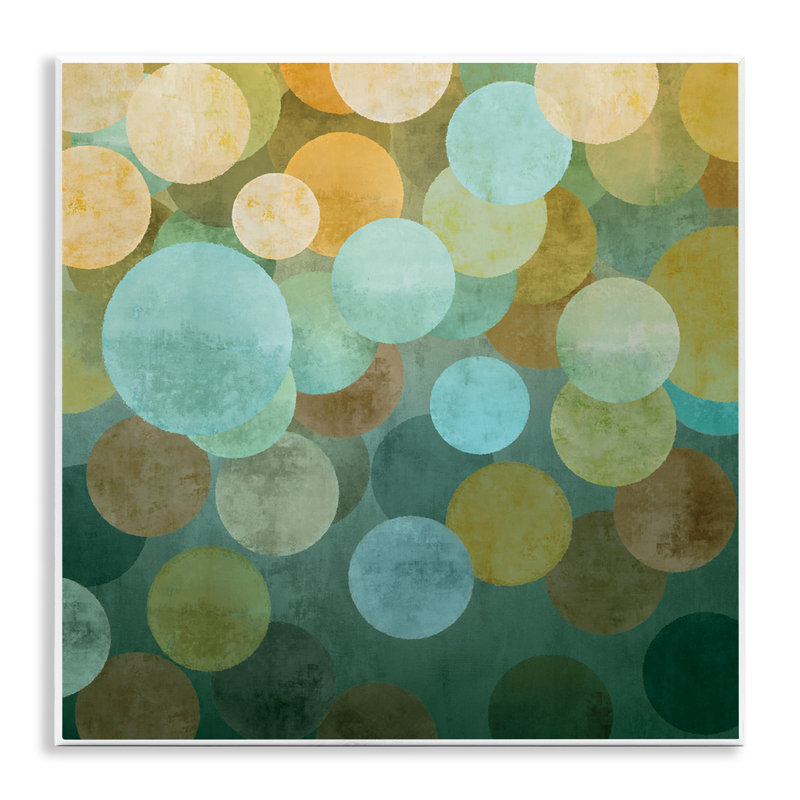 "Layered Green Circles" par Brent Nelson