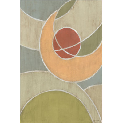 Muted Novas II 1 Piece Wrapped Canvas Wall Art