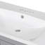 Meuble-lavabo bleu 30 po avec lavabo simple, meuble-lavabo sous-comptoir, armoire de rangement avec 2 portes et un tiroir, fermeture en douceur, rangement multifonctionnel, structure en bois massif-97698508