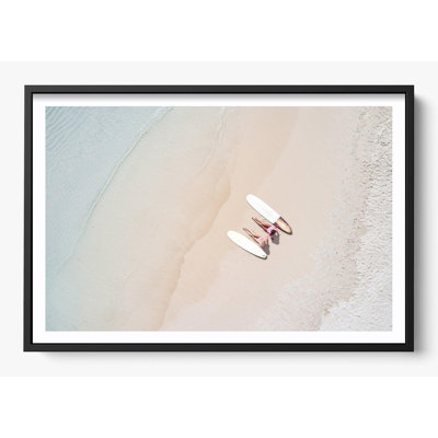 No Boys Allowed Picture Frame Print on Paper