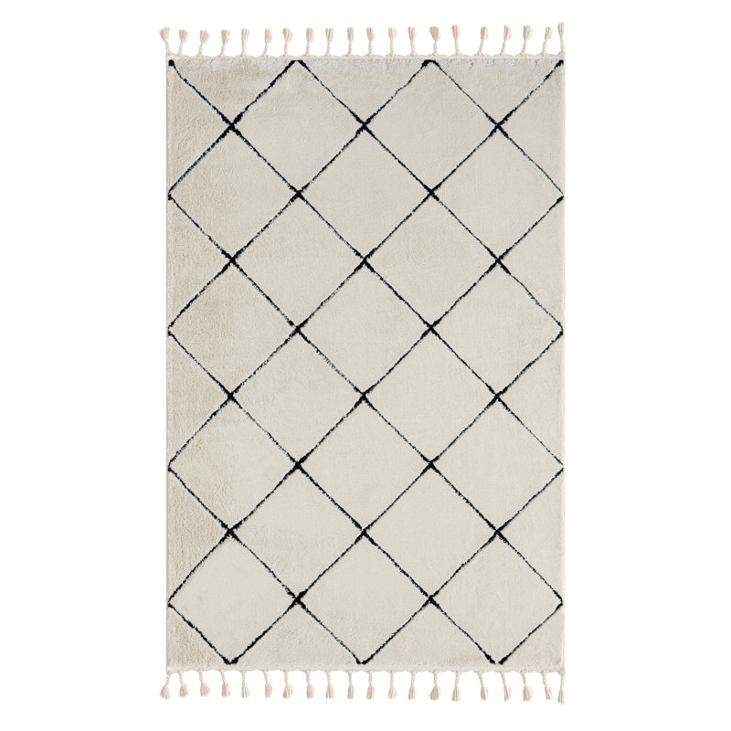Illumina Tapis white Rug, Rectangle 140 x 200cm