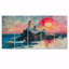 «Pink Blue Summer Coastal Astral» - Ensemble d'art sur toile-431041319