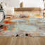 Tapis crème / orange Lasley-1919034223