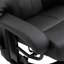 Fauteuil inclinable en faux cuir avec repose-pieds FlowLuxe-589944764