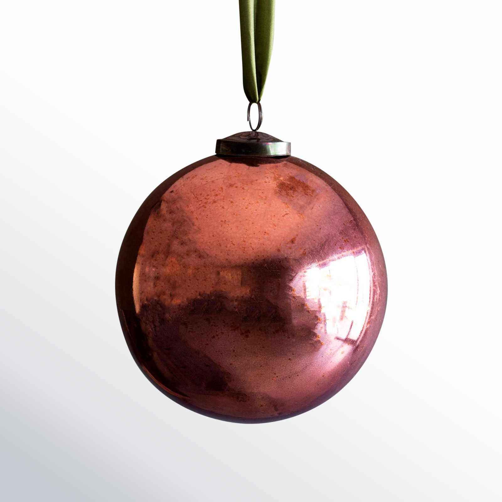 Park Hill Collection Antique Glass Ball Ornament & Reviews | Birch Lane