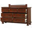 Commode Meade, cerise