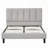 Upholstered Full Size Platform Bed Frame-856175704