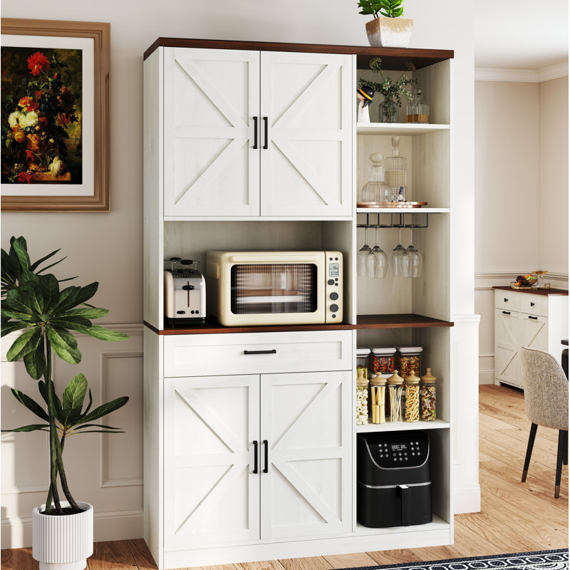 Buffet 71 po avec armoire et tiroir Farmhouse Kitchen