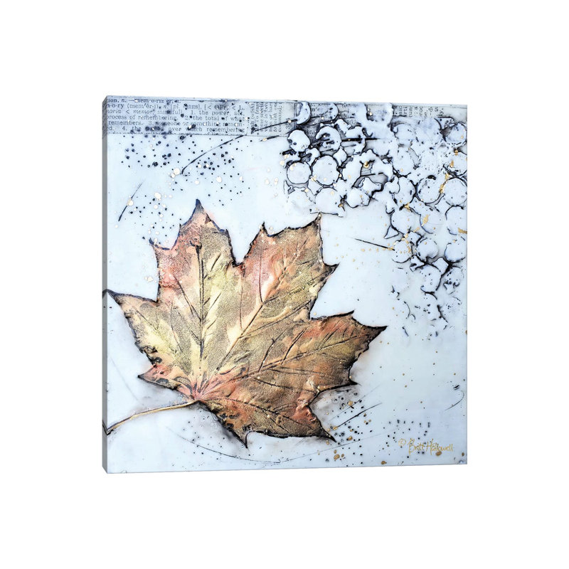 Channeling Fall I by Britt Hallowell - 1 Piece Wrapped Canvas Wall Art, 45.72 cm H x 45.72 cm W x 1.91 cm D