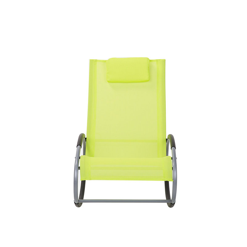 Catumba 107cm Long Single Chaise, Lime Green