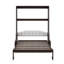 Grand lit escamotable mural avec coussin-114359503