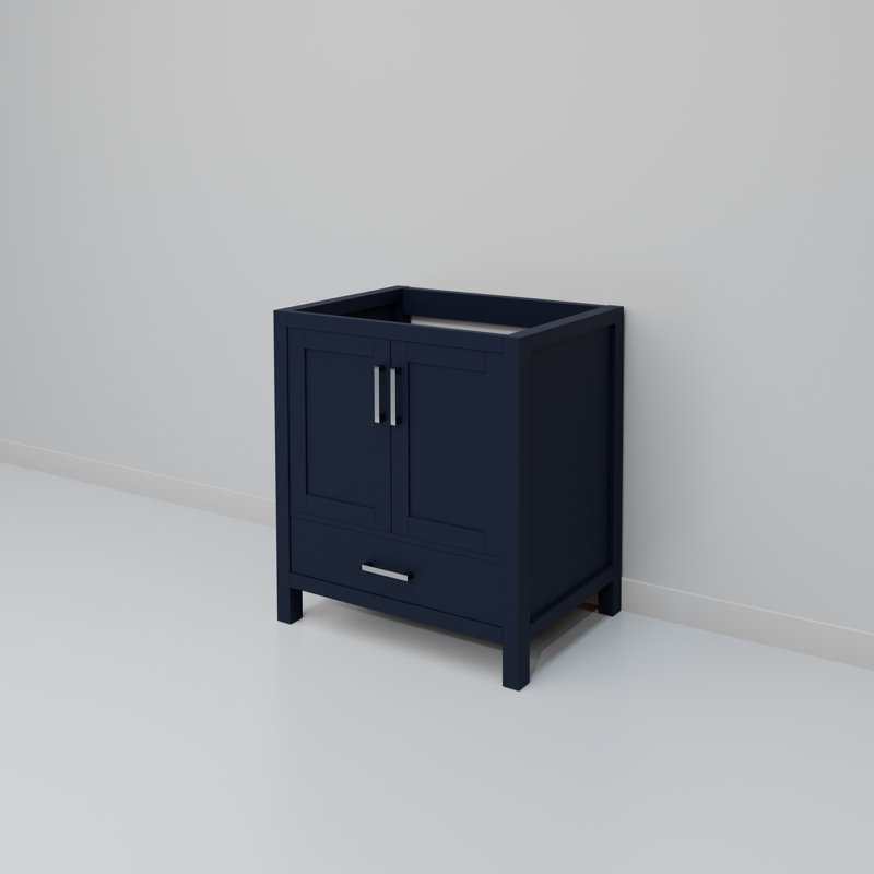 Base de meuble-lavabo simple 30 po Jacques, Marine