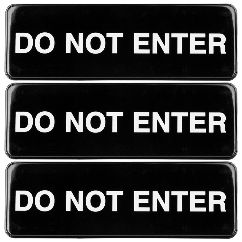Do Not Enter Sign