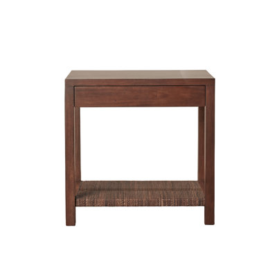 Textura Bedside Table in Natural