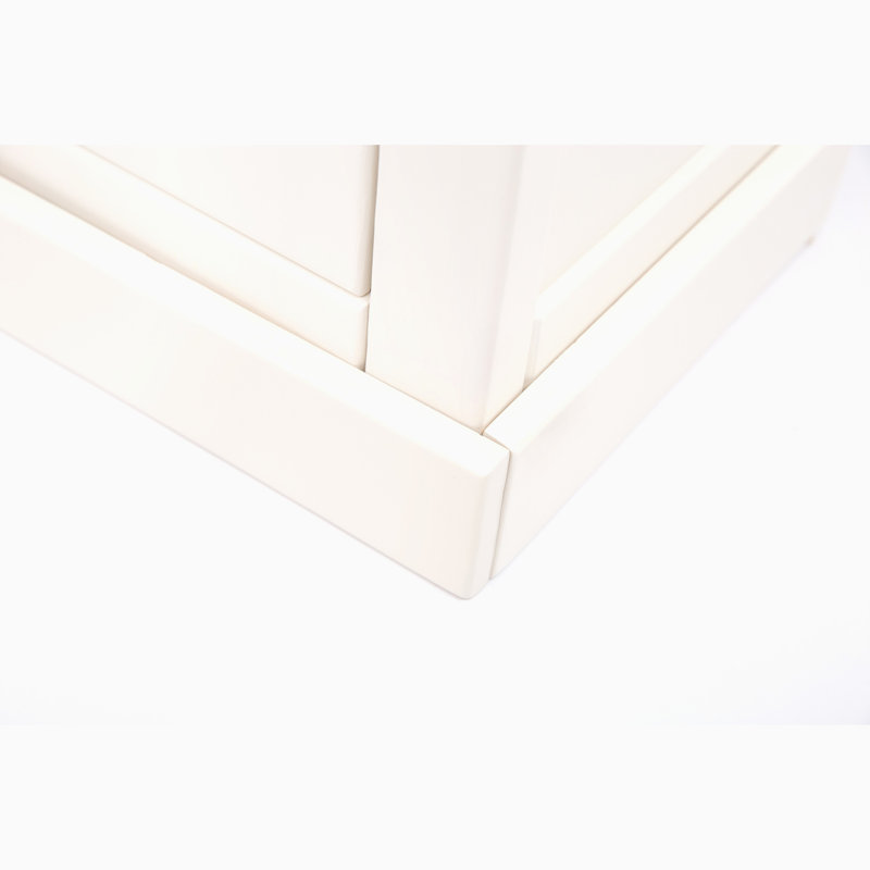 Enzo 45cm W Plywood / Laminate Board Bedside Table