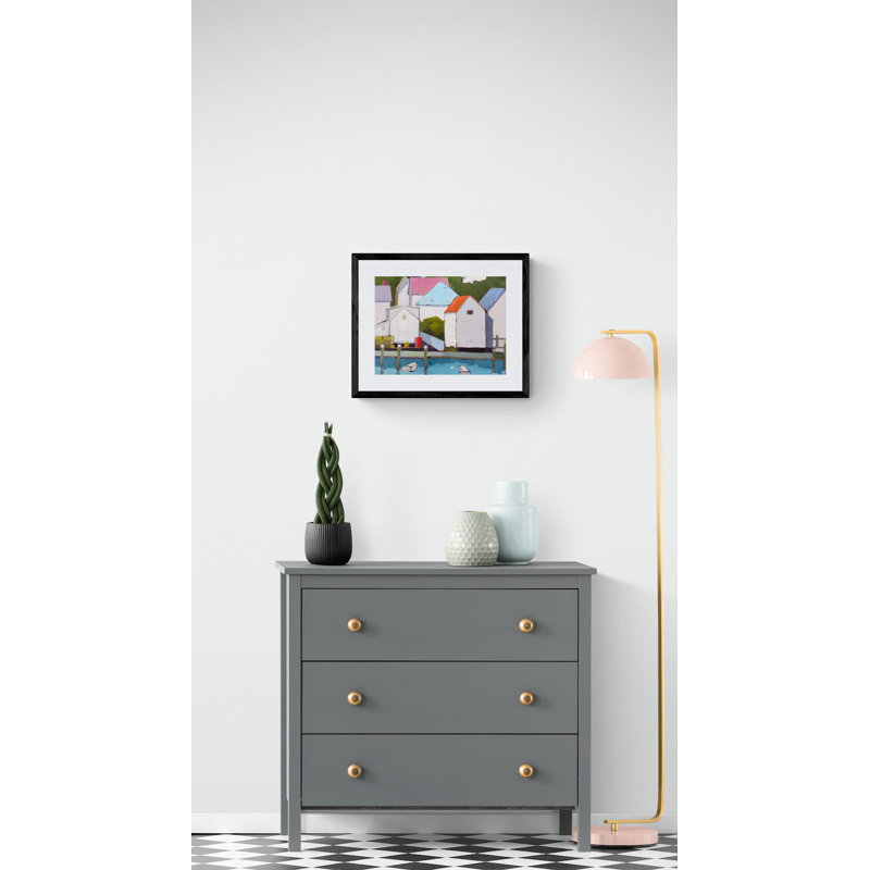 Harbor Town Print by Phyllis Adams, 16" H x 20" W