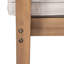 Ensemble de patio élégant et moderne en bois d'acacia durable pour les rassemblements