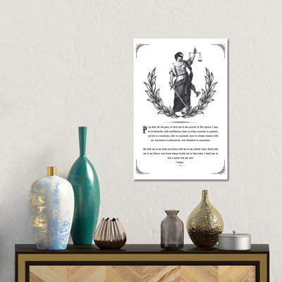 Lawyer Prayer - Wall Art Print Canvas