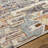 Jamieson Machine Woven Blue/Orange Area Rug-151683843