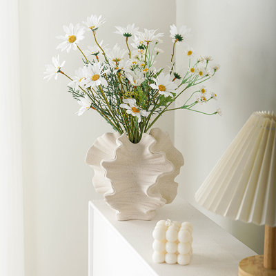 Vase de table en céramique / porcelaine fabriqué à la main Kamran