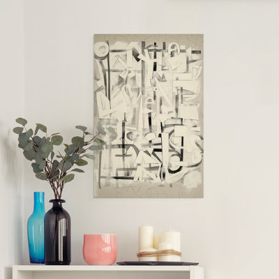 ABSTRACT Series CMV III - Impression sur toile seulement - NON-CADRE