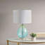 Lampe de table en verre