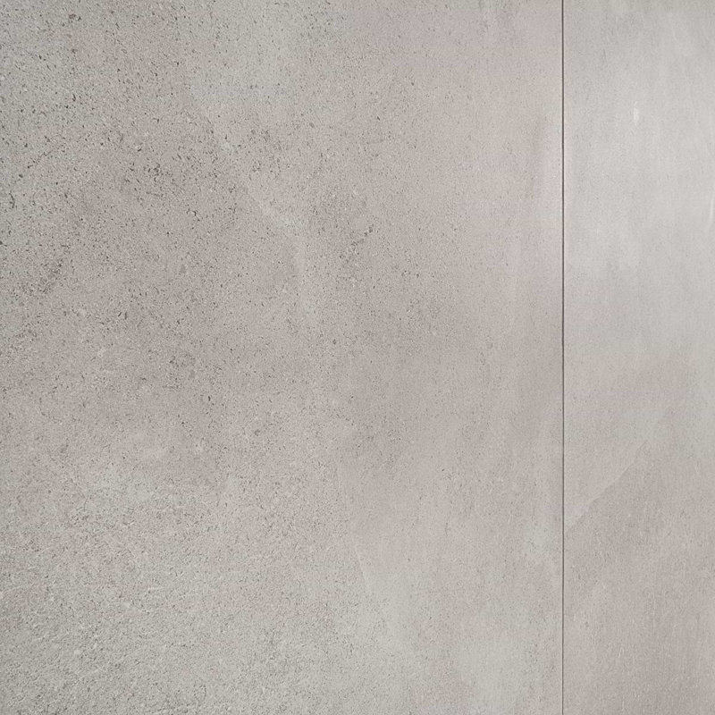 New Rock 48x48 Matte Porcelain Tile, Fumo Light Gray