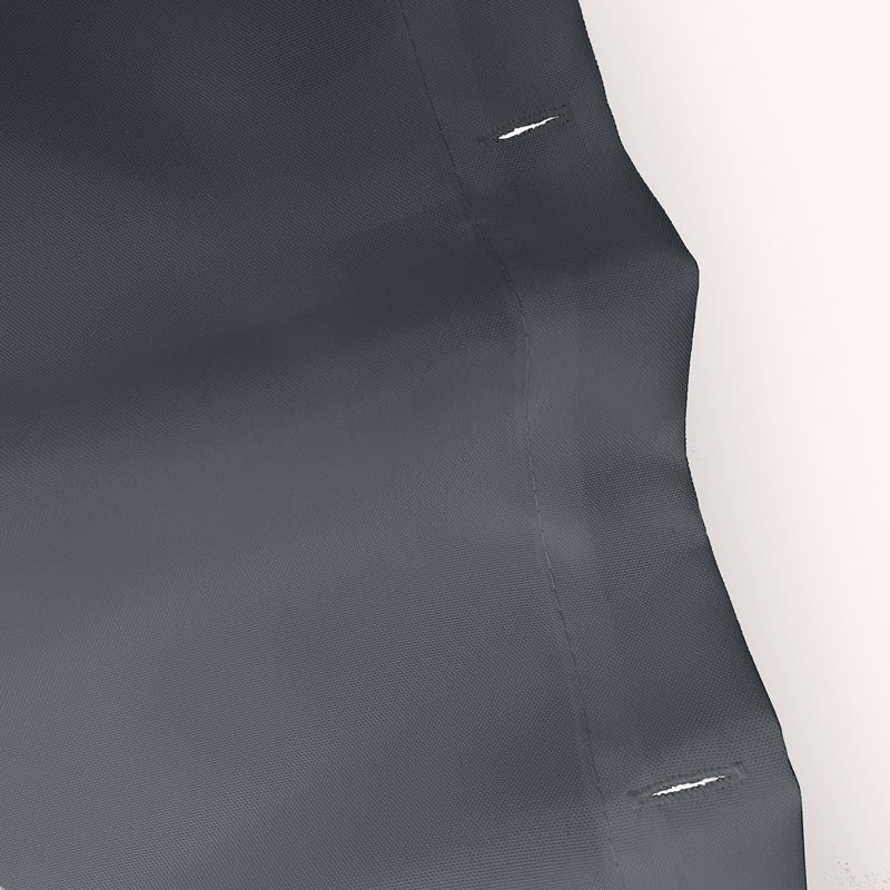 Rideau de douche simple Xenia, gris