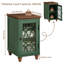 Table d'appoint étroite avec rangement en verre-71281857-71281859
