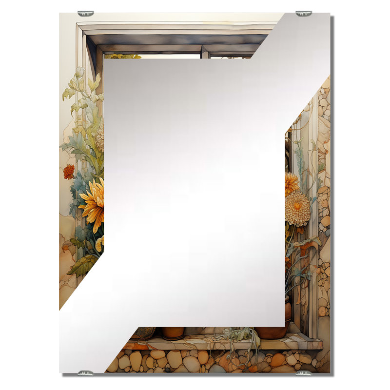 Azelle - Miroir de fenêtre mural MIR134039, 32 po x 24 po