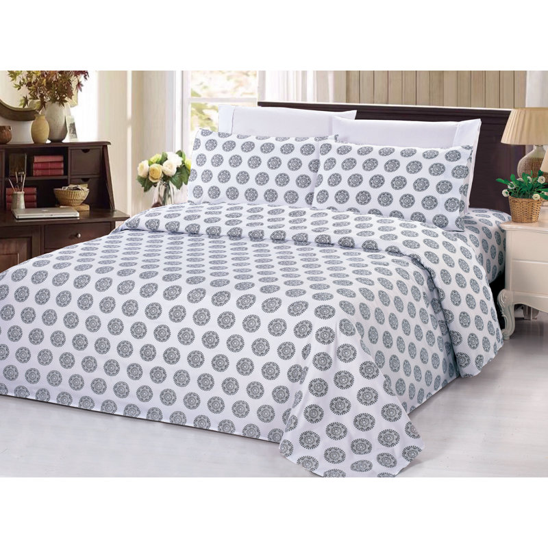 Ensemble de couettes circuits motifs branches , Housse de couette grand et 2 taies d'oreiller stan