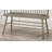 1Pc Casual Farmhouse Relaxed Vintage Spindle Back Bench, Bedroom Bench-154066493