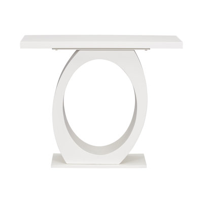 Table de bout moderne avec base en forme d'œuf Homister