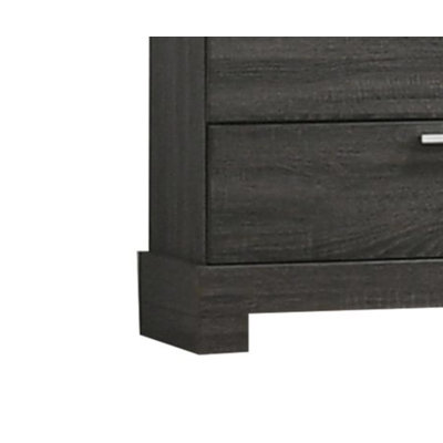 Commode en chêne gris Lantha