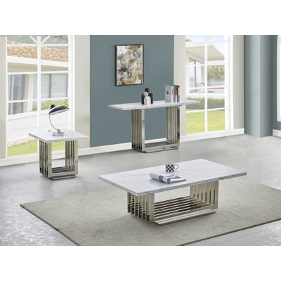 3 pièces Ensemble de tables basses