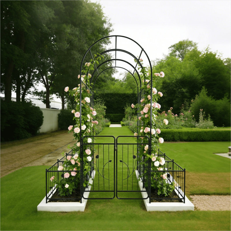 86.55 Ft. H x 19.63 Ft. W Galvanized Steel Gate with