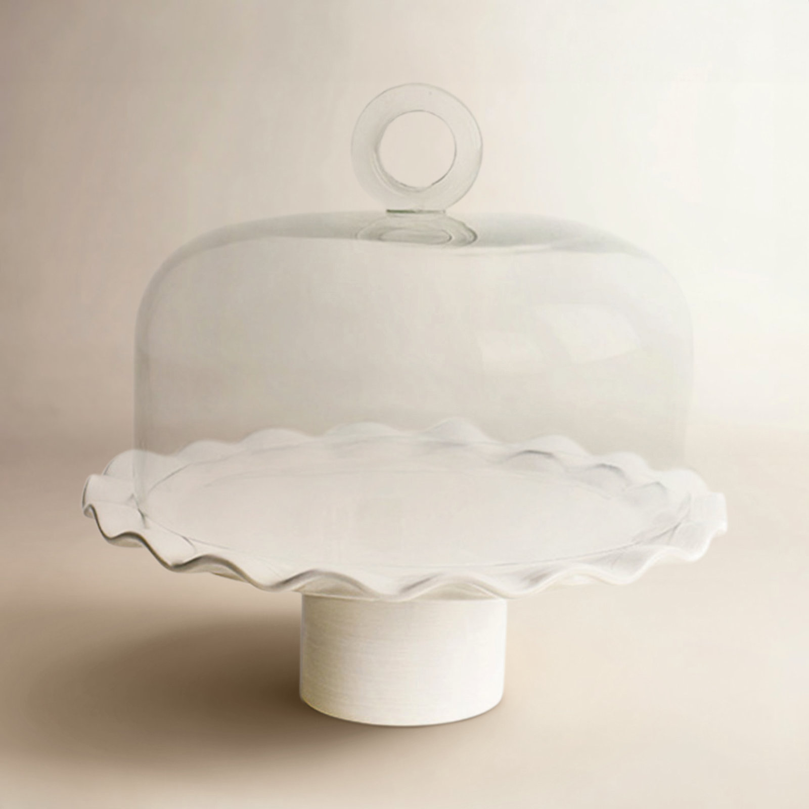 Coton Colors Signature White Collection Cake Stand