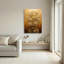 Ensemble de 1 tableau sur toile Corail Doré-129292210-129292212