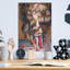 Art mural en métal 24 po x 36 po Latitude Cle®-396439021
