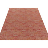 Distressed Homage Hand Knotted Wool Geometric Area Rug