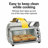 Hamilton Beach Metal Silver 6 slot Toaster Oven 9.41 in. H X 18.74 in. W X 15.24 in. D